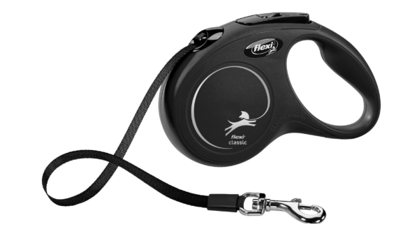 Flexi Tape Leash S 5m - Black