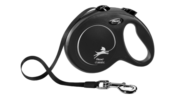 Flexi Tape Leash L 5m - Black