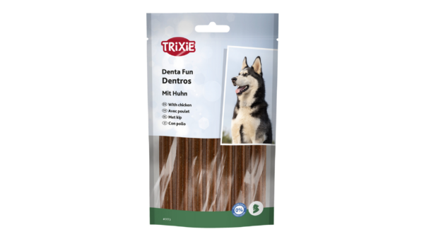 Trixie Denta Fun Dentros with Poultry 7Pcs - 180g