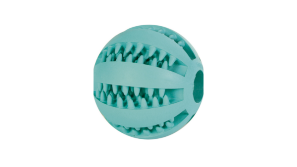 Trixie Denta Fun Ball Mint Flavor (Natural Rubber) - 7cm