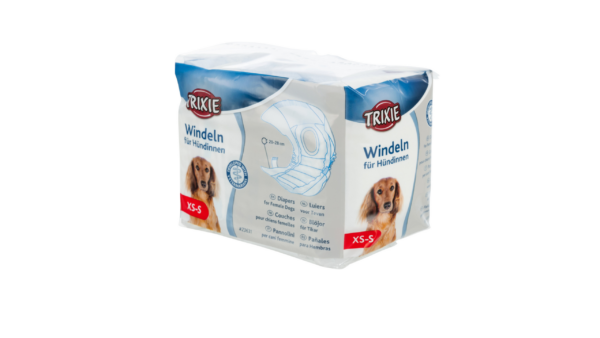 Trixie Diapers - Female Dogs - XS/S - 12 Pieces