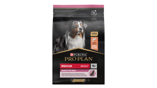 Purina Pro Plan Medium Adult Sensitive Skin Salmon 3kg