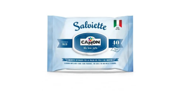 Camon Talcum Scent Cleaning 40 Wipes