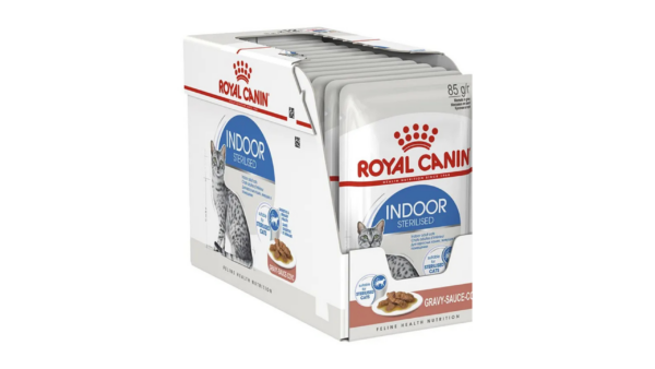 Royal Canin Indoor Sterilised In Gravy 12x85g